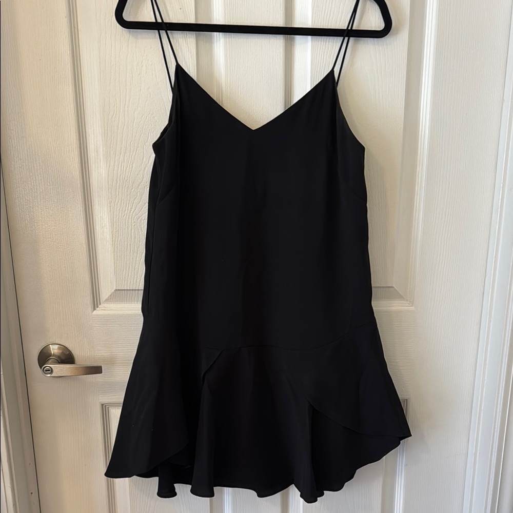 Black Spaghetti Strap Dress